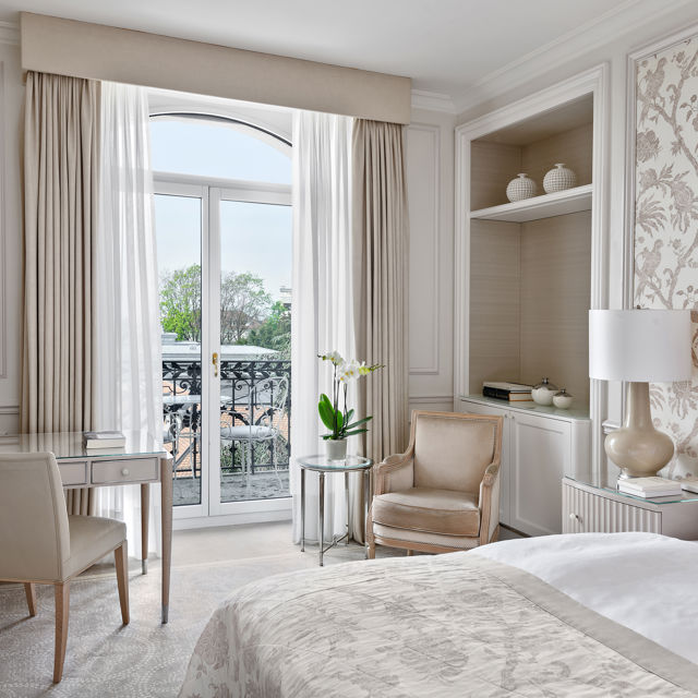 Superior Partial Lake and Alps View Room at Beau-Rivage Palace in Lausanne overlooking Ouchy